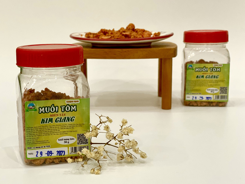 100g muối tôm chứa bao nhiêu calo?